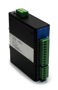 Industrial Isolation RS-232/485 to 4-port RS-485 HUB