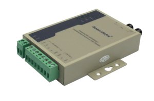 RS-232/485/422 to Single-Mode Fibre Converter with ST Connectors