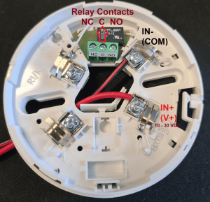 TSS8030R Smoke Detector with Relay Contact Output