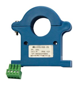 Split core Current Transducer 0-100A DC input, 0-5VDC output, 12VDC, 25mm window