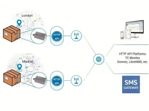 4G Parcel TH Logger TCG210-4