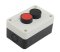 Red Black 2 Switch Push Button Control Box Station